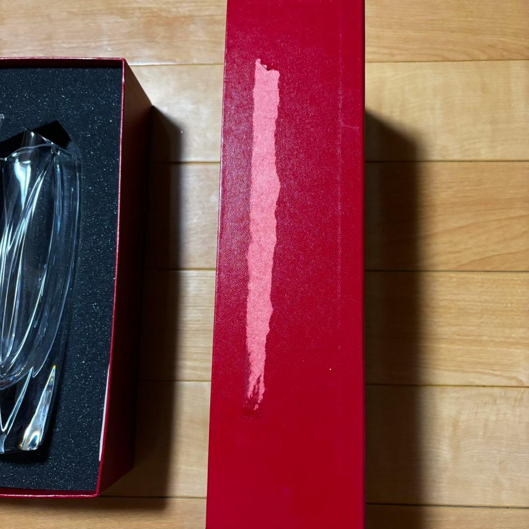 未使用 Baccarat バカラ リゴット 花瓶 花びん フラワーベース 箱入
