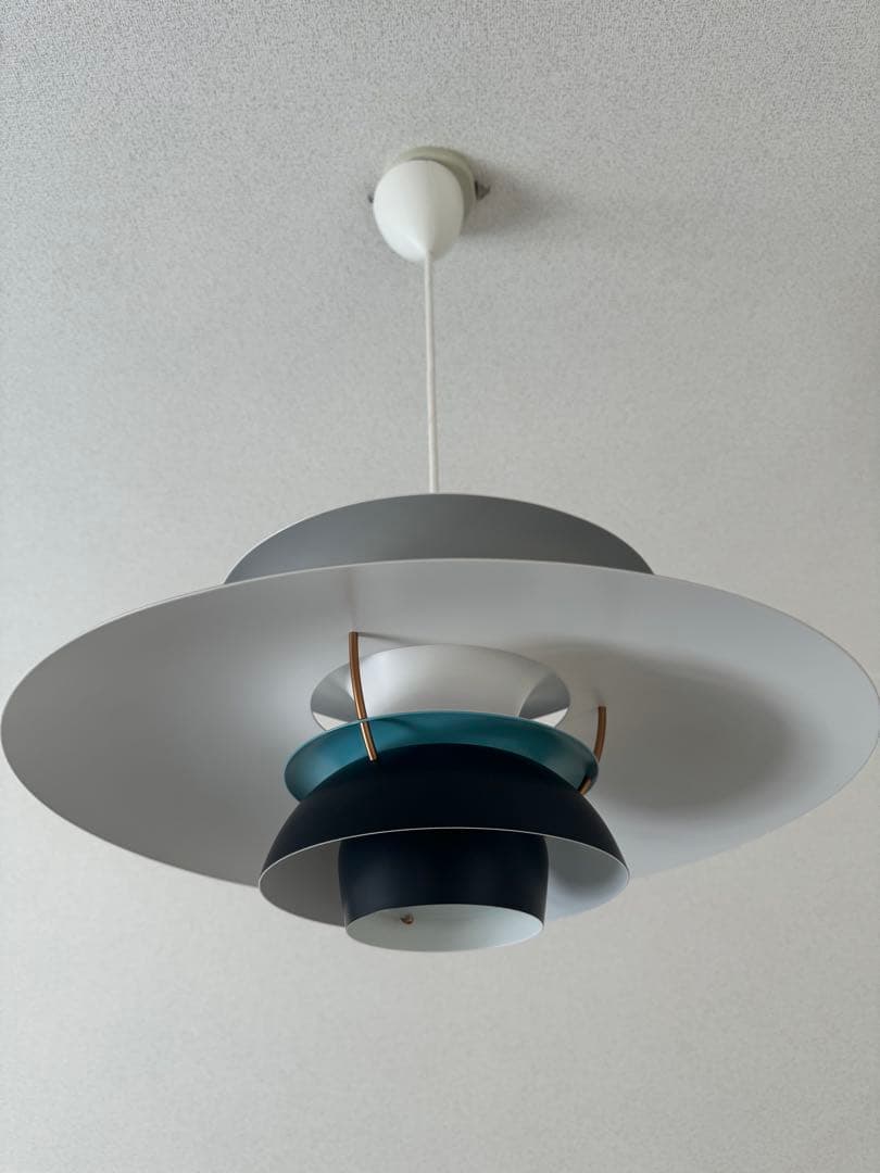 ルイスポールセン PH5 コンテンポラリ ダークグレー ターコイズ