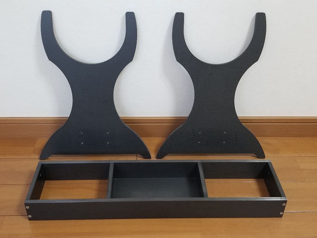 ドライカーボン製　ラジコン飛行機用自作機体スタンド