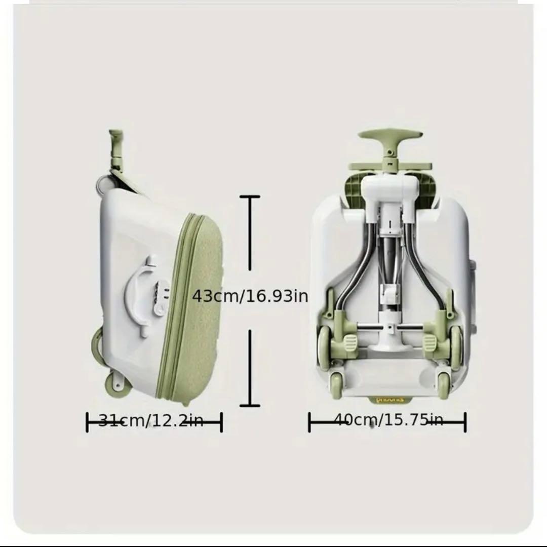 乗れる　キャリーケース