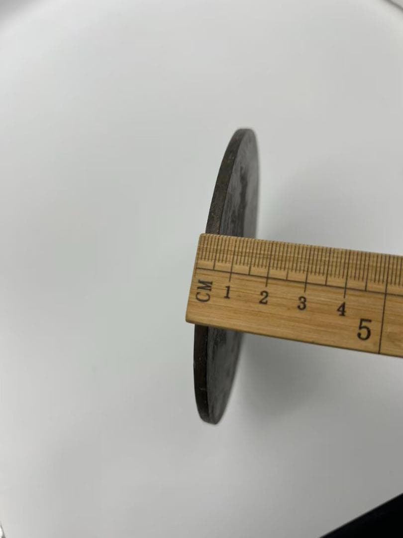 漢時代　（東漢中～後期）　漢鏡　単圈銘文銅鏡　漢隷体の銘文入り（E-99①）