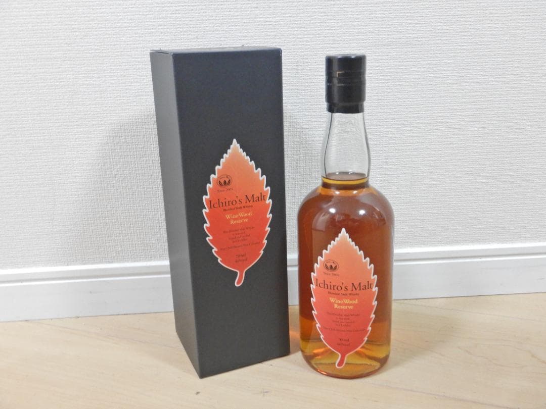 【未開栓】イチローズモルト ワインウッドリザーブ リーフラベル ウイスキー