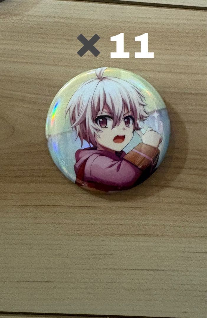 アイナナ　trigger 九条天　缶バッジ　パシャこれセット