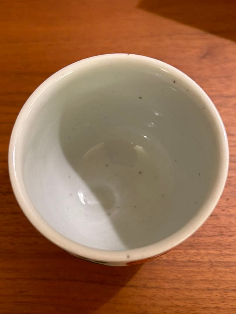 東*山様 須田菁華 色絵 百合 ゆり 湯呑 共箱