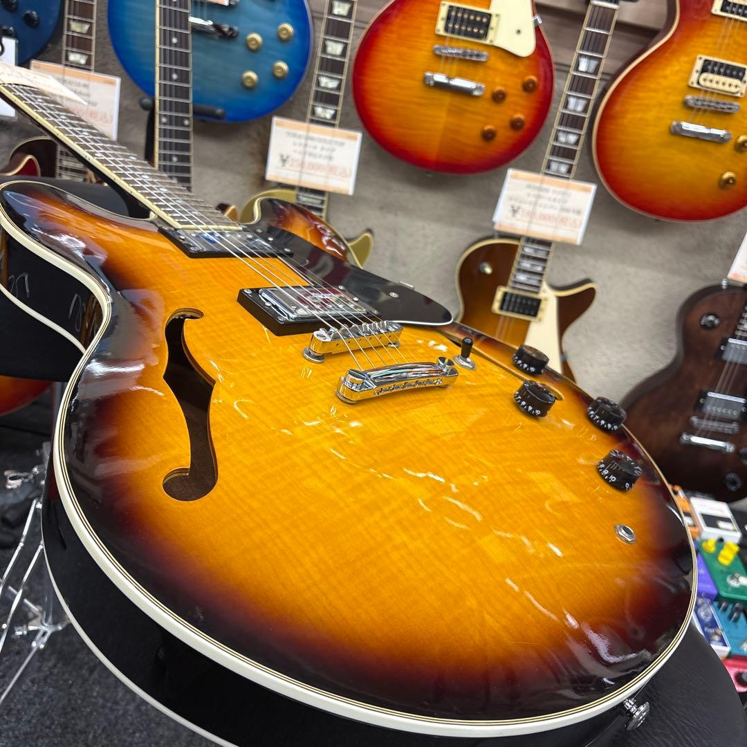 【10812】 Tony Smith セミアコースティック ギター サンバースト