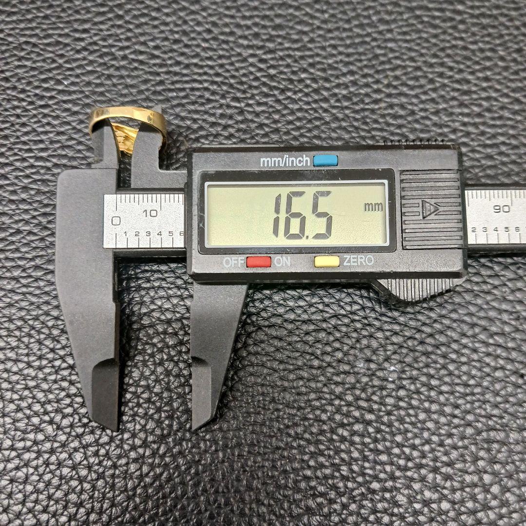 (C010503) K18 YG リング 指輪 約10号