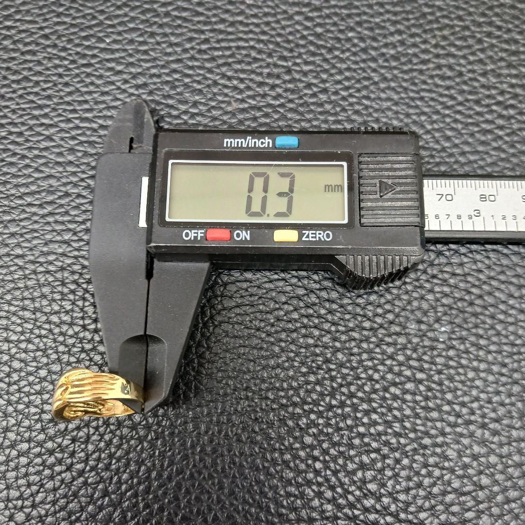 (C010503) K18 YG リング 指輪 約10号