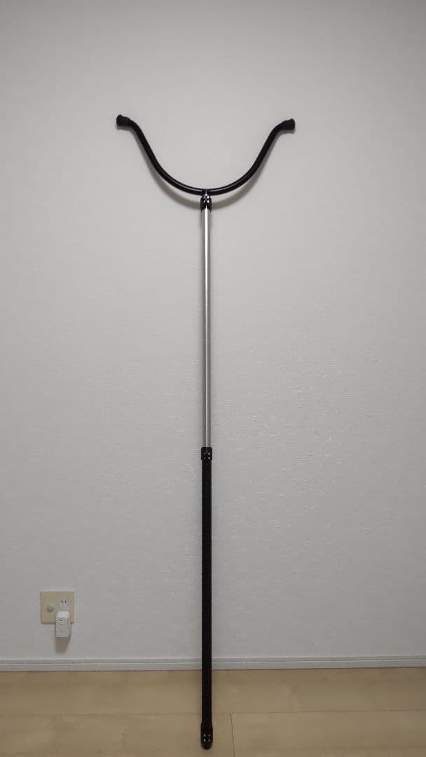 アルミ製 さすまた 全長192cm 全幅56cm 2本セット 防犯 護身 軽量