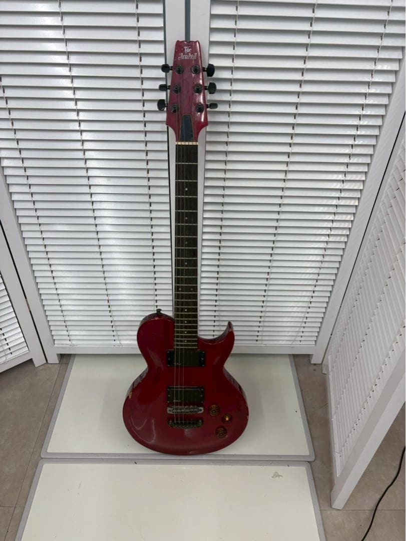 Aria Pro II PE-R エレキギター レッド ヴィンテージ