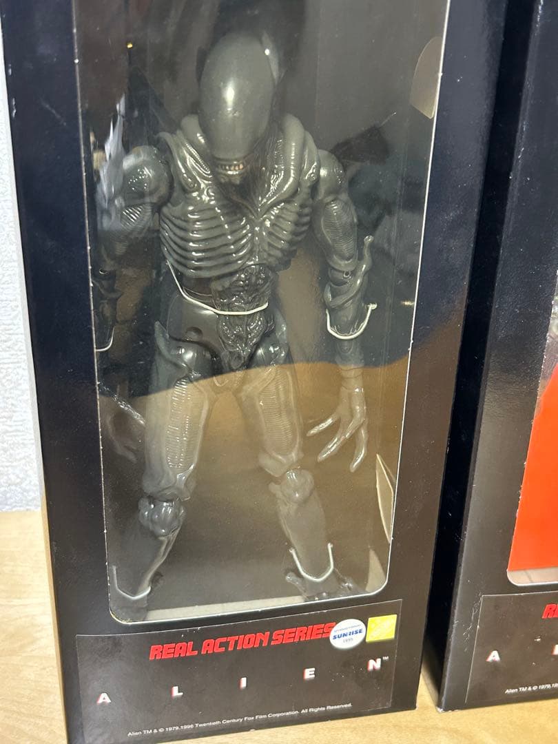 メディコムトイ　リアルアクションシリーズ エイリアン通常版+限定版セット　開封品