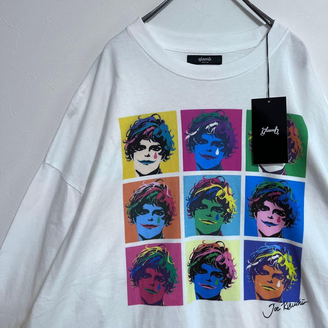 新品 glamb にじさんじ ジョーリキイチ ロングスリーブ Tシャツ 白 M