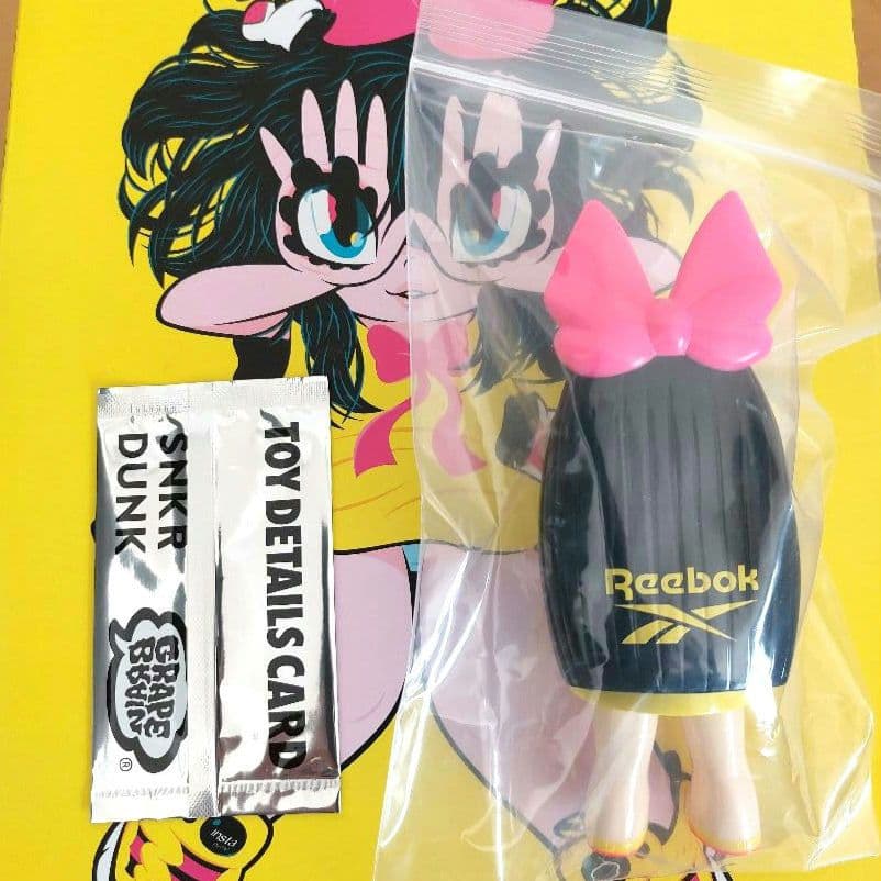 Reebok x GRAPE BRAIN x SNKRDUNK　にぎるちゃん　黒