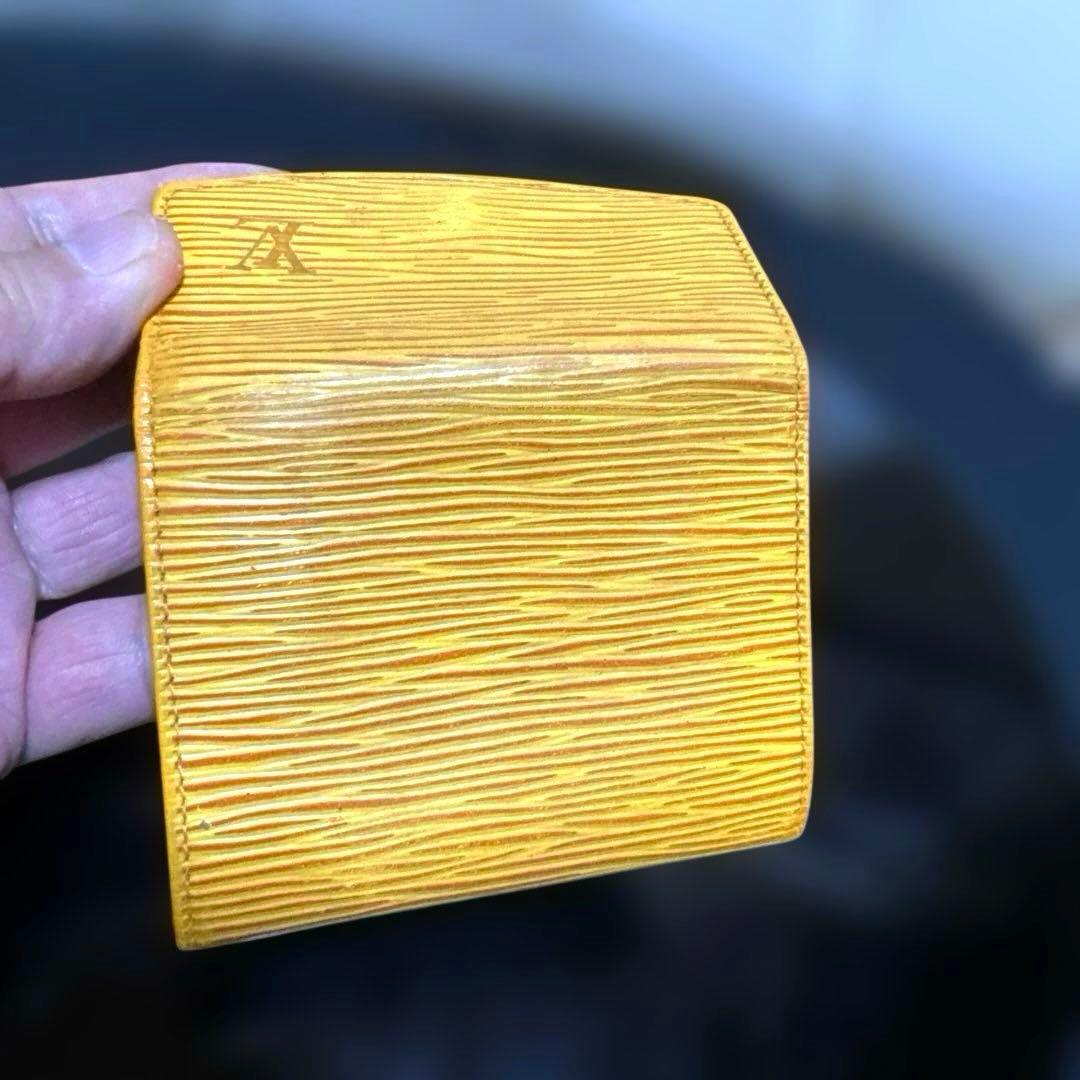 ⑩☆美品♪エピ ケース☆イエローカラー