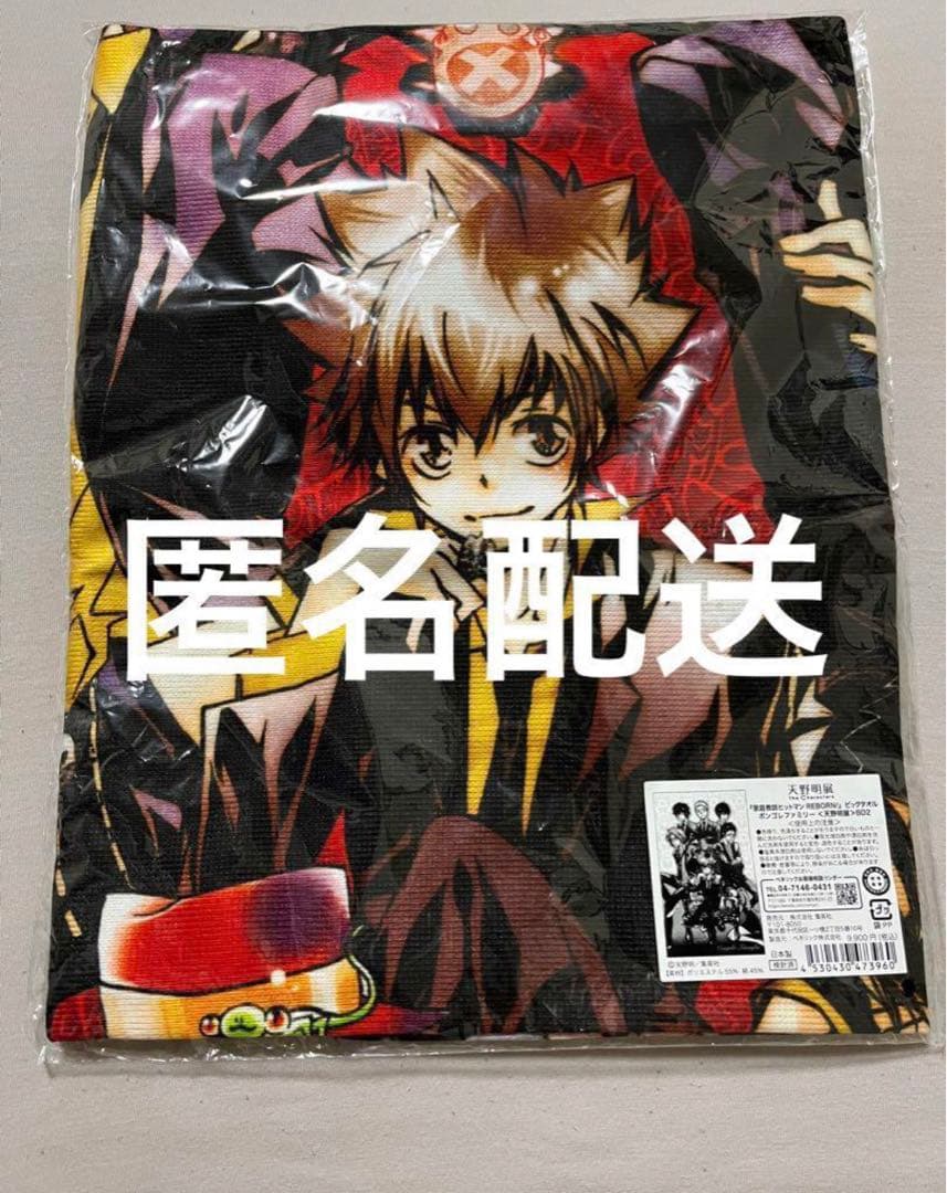 ボンゴレファミリー　沢田綱吉　雲雀恭弥　獄寺隼人　天野明展　ビッグタオル