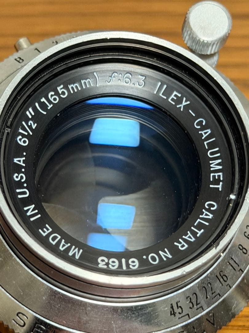 ILEX-CALUMET 165mm f/6.3 レンズ