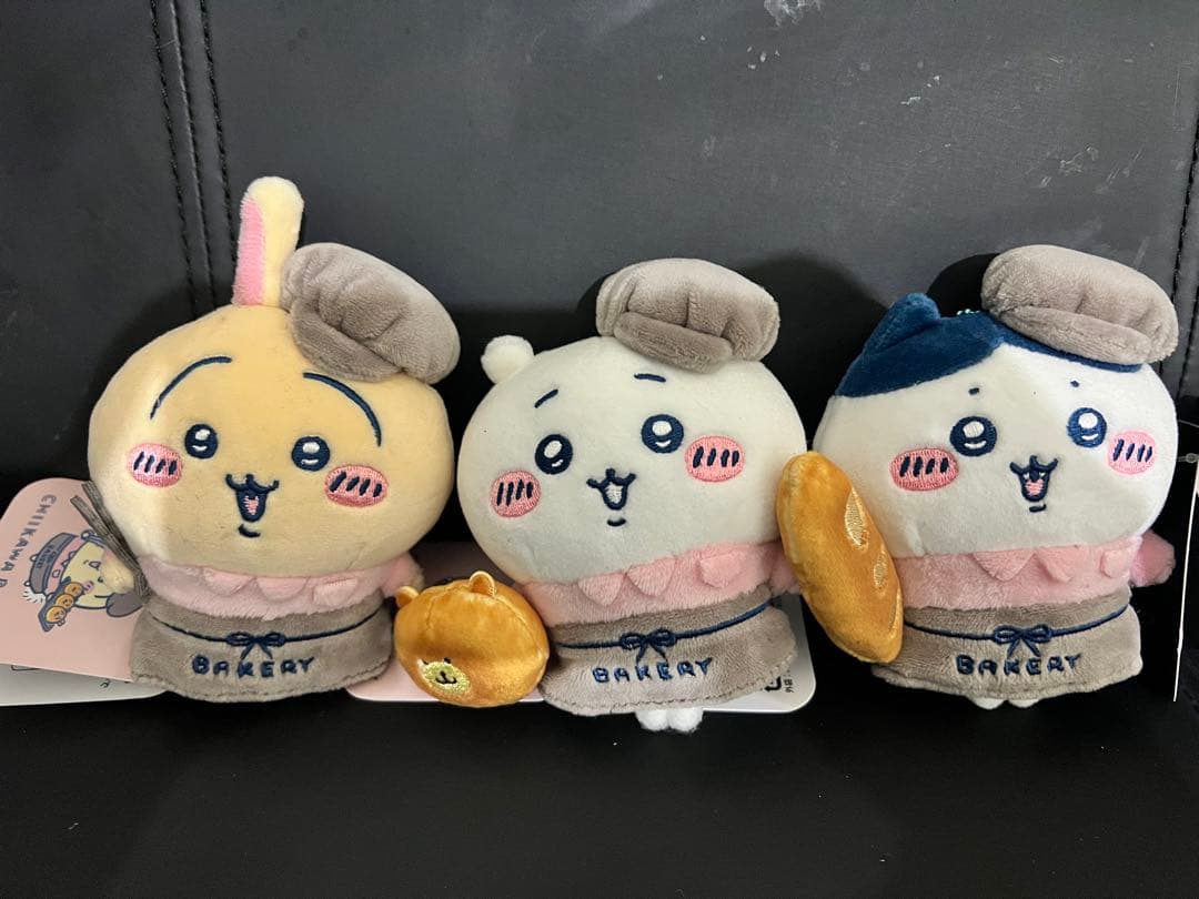 ✩︎東京限定✩︎ ちいかわ ベーカリーぬいぐるみ 3体セット