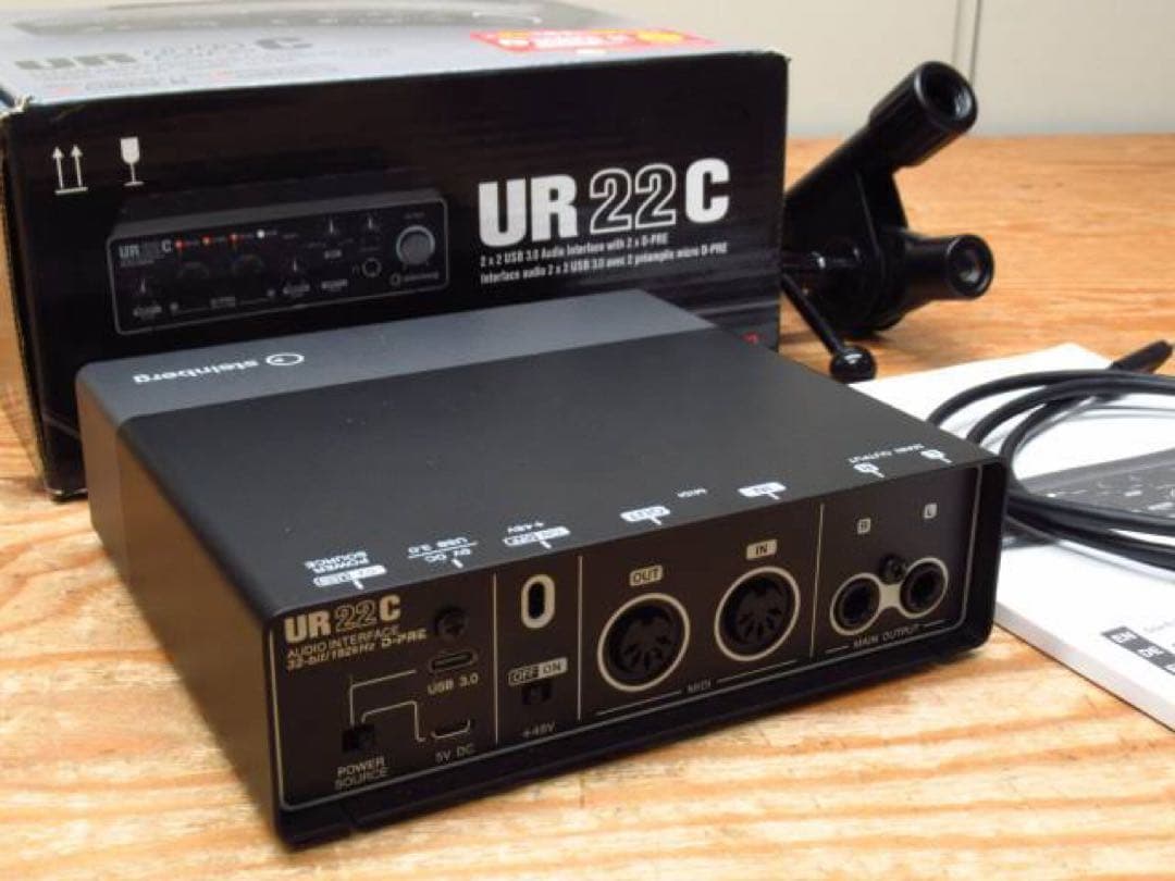 オーディオインターフェースUR22C(新品です！)
