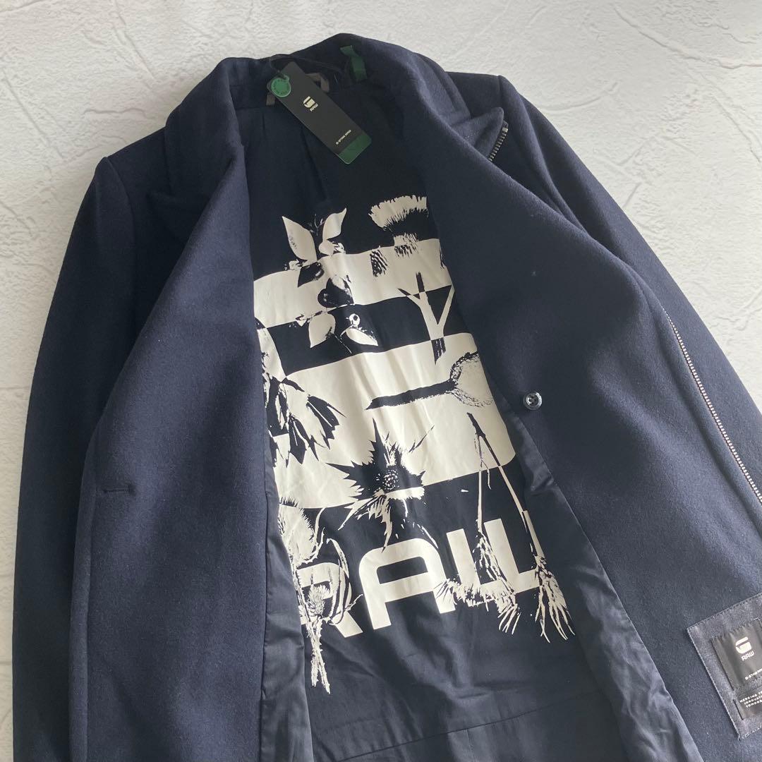 新品✨G-STAR RAW ウール ロングコート ユニセックス ジースターロウ