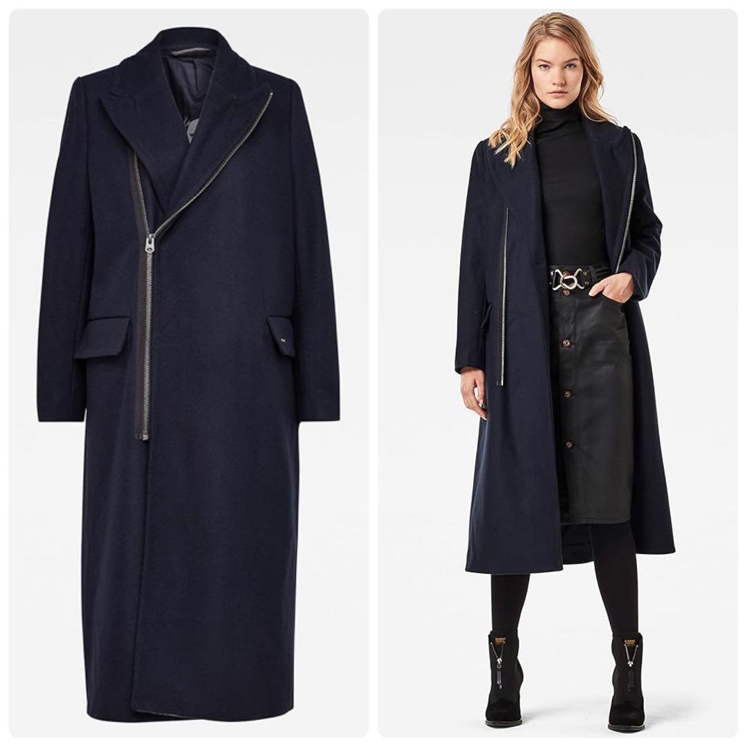 新品✨G-STAR RAW ウール ロングコート ユニセックス ジースターロウ