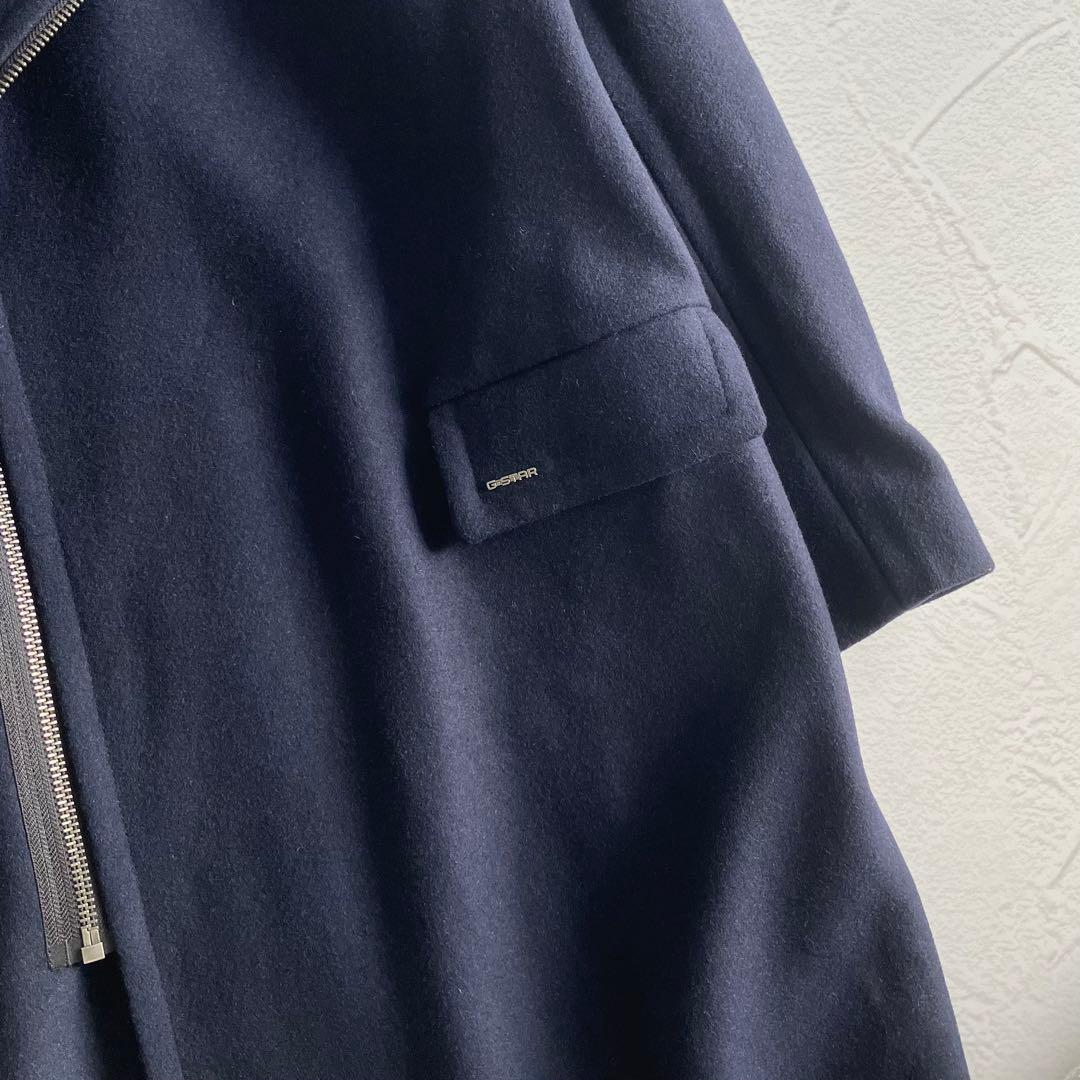 新品✨G-STAR RAW ウール ロングコート ユニセックス ジースターロウ