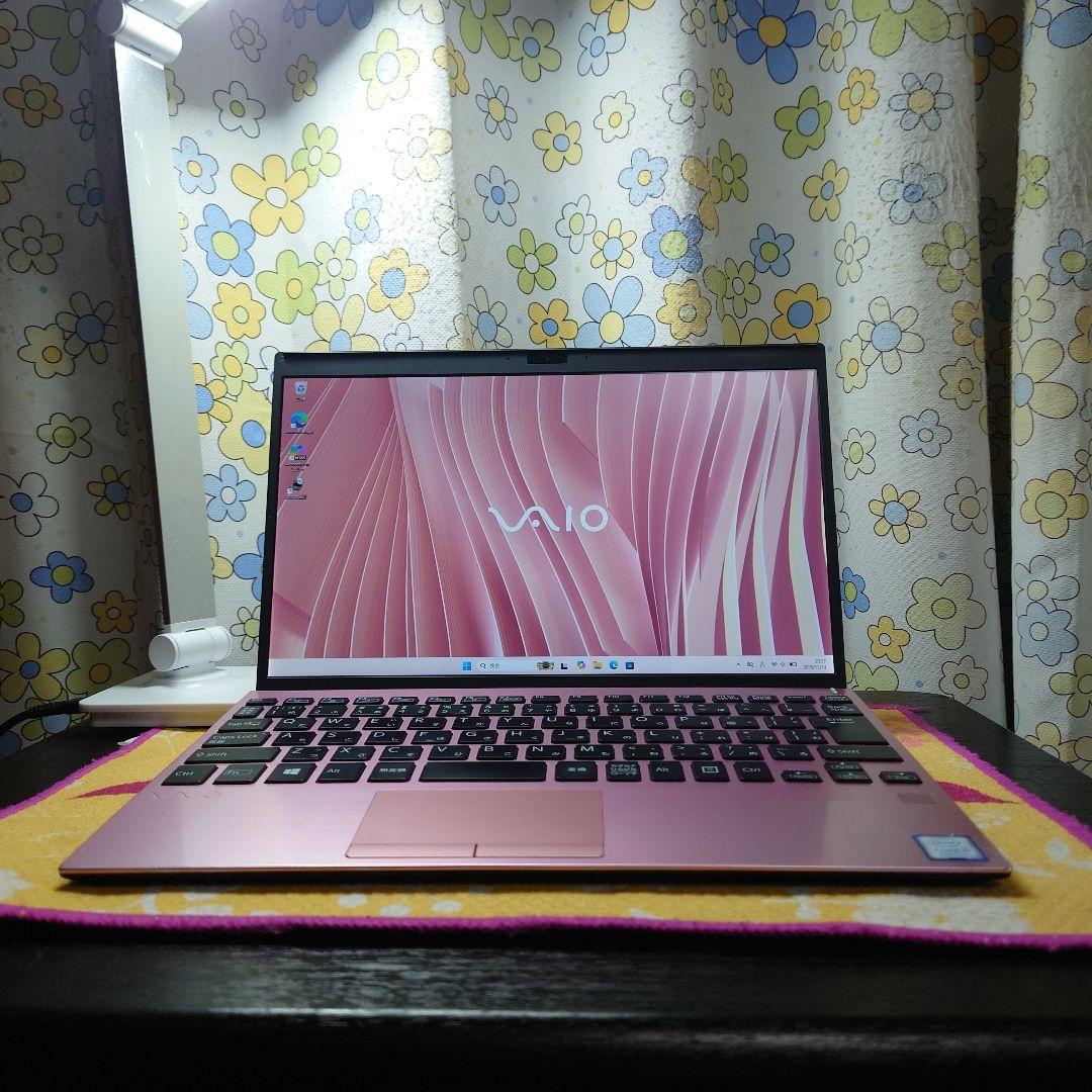 ピンク！小型軽量モデル！VAIO proPJ11！ノートパソコン！i5