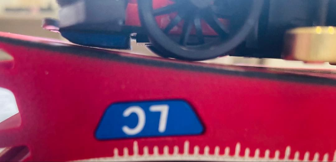 ミニ四駆　MSスギヤマ式フレキ　V字カット鳥居残し　１軸ATスラダン１軸アンカー