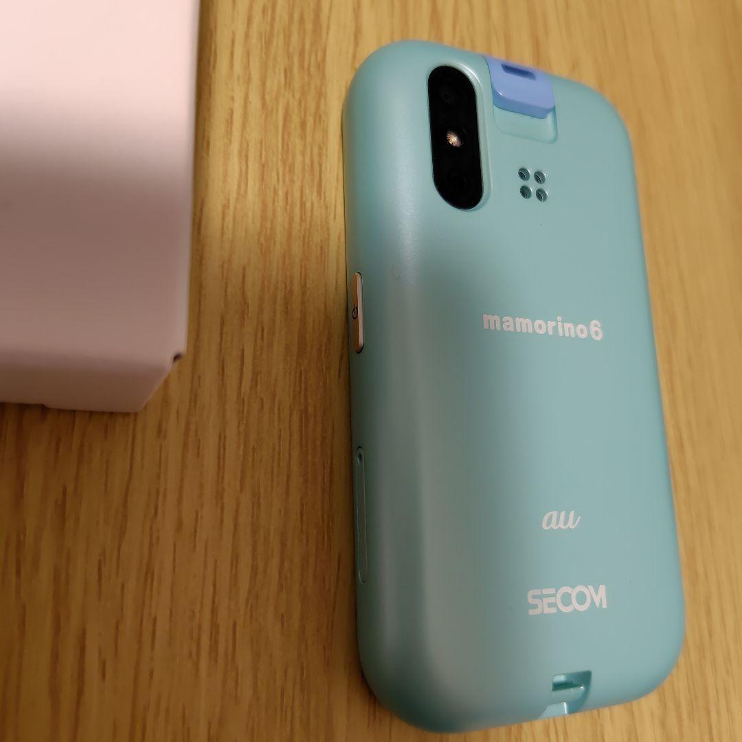 au mamorino6 マモリーノ　6 ミント　キッズ携帯　キッズケータイ