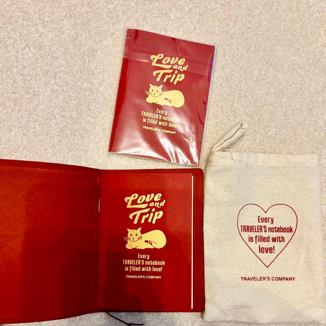 トラベラーズノート Love&Trip パスポートサイズ