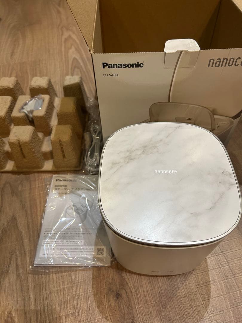 新品　未使用　パナソニック　スチーマー　ナノケア　Panasonic