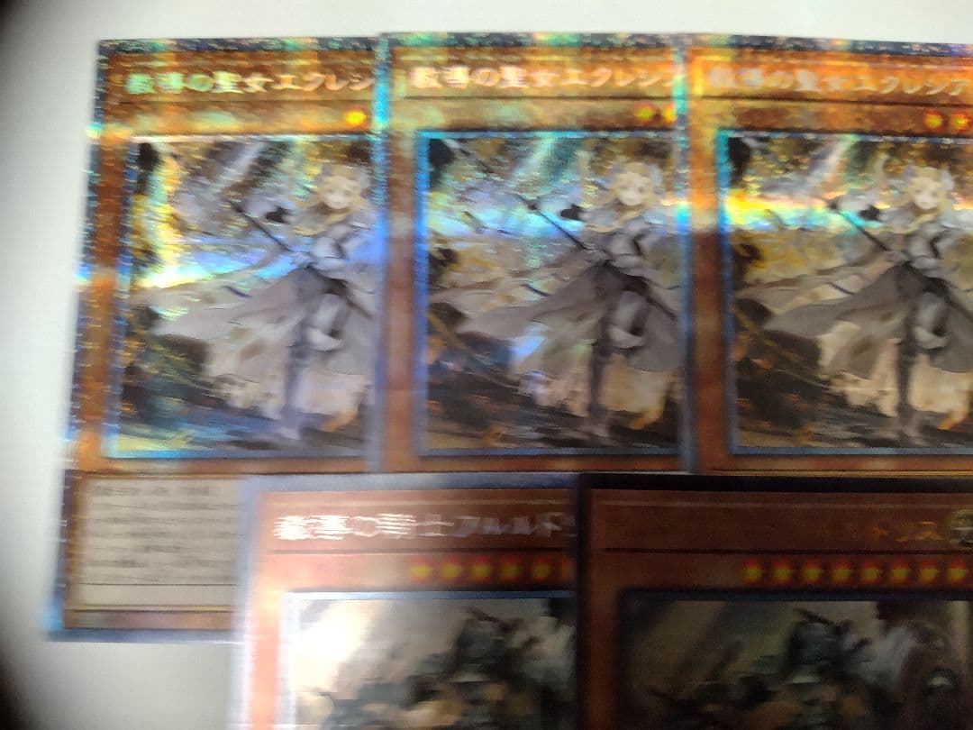 教導の乙女エクレシア25thシク3枚&教導の騎士フルルドリス25thシク