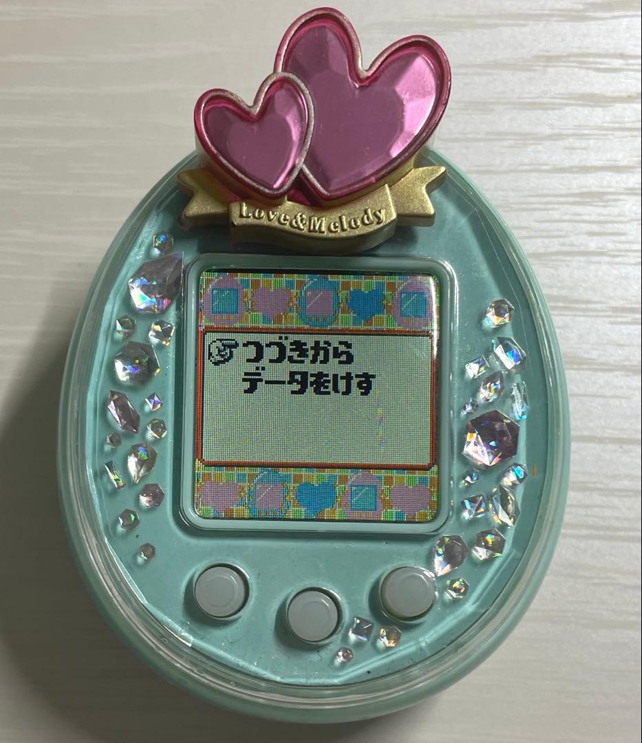 たまごっちぴーす ピース たまデコピアス ラブメロ グリーン セット