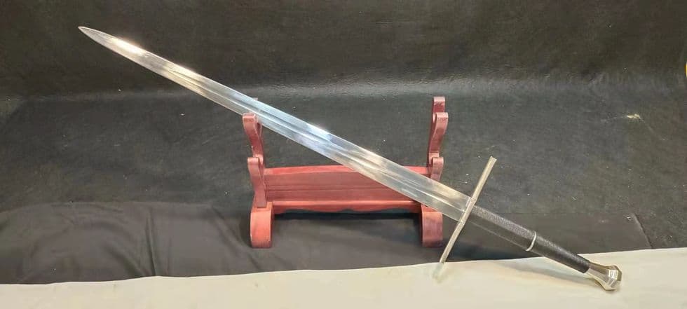 八角首西洋剣 古兵器 武具　刀装具　日本刀　模造刀 居合刀 長尺 高級 鑑賞用