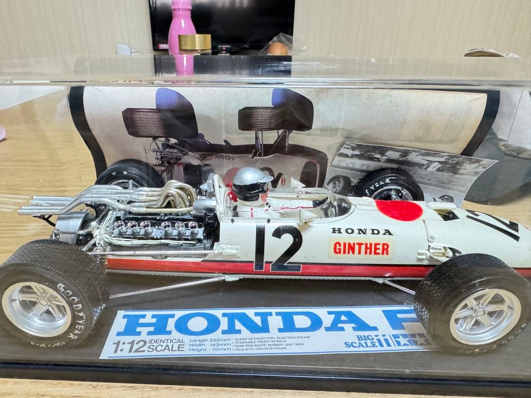 タミヤ 1/12 ホンダ RA272 1965 F1 人形付 完成品モデル