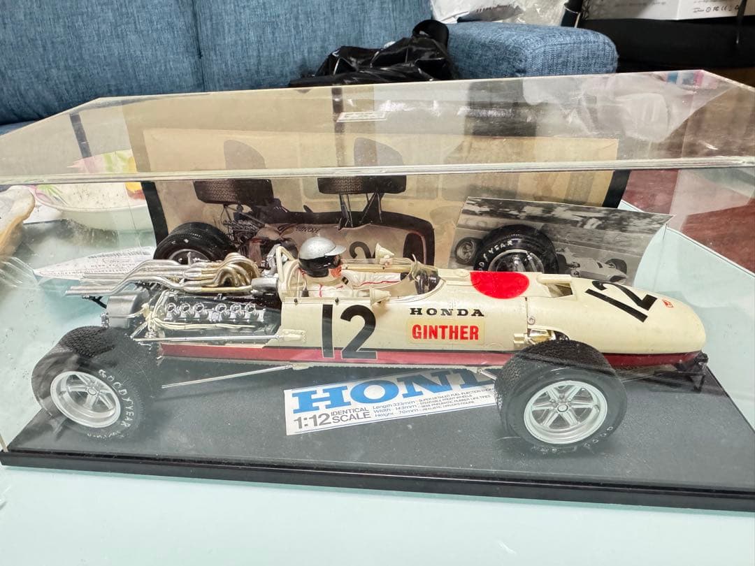 タミヤ 1/12 ホンダ RA272 1965 F1 人形付 完成品モデル