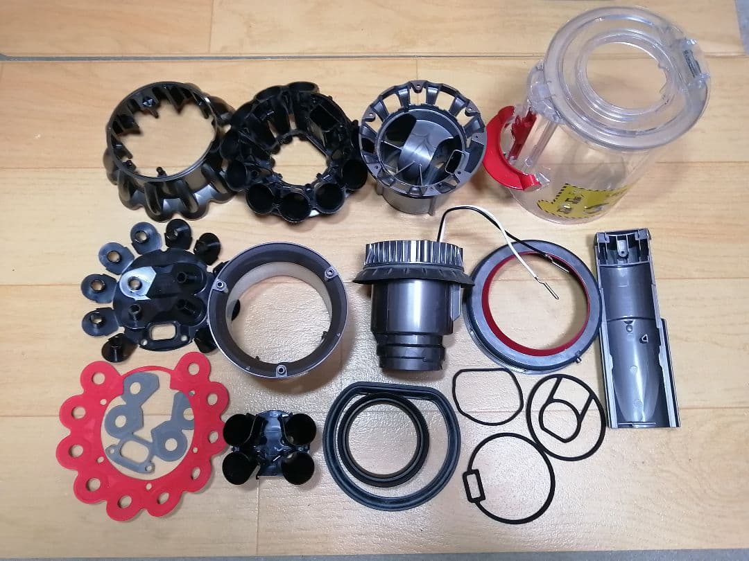 強化トリガー交換 分解清掃済み ダイソン V10 SV12本体