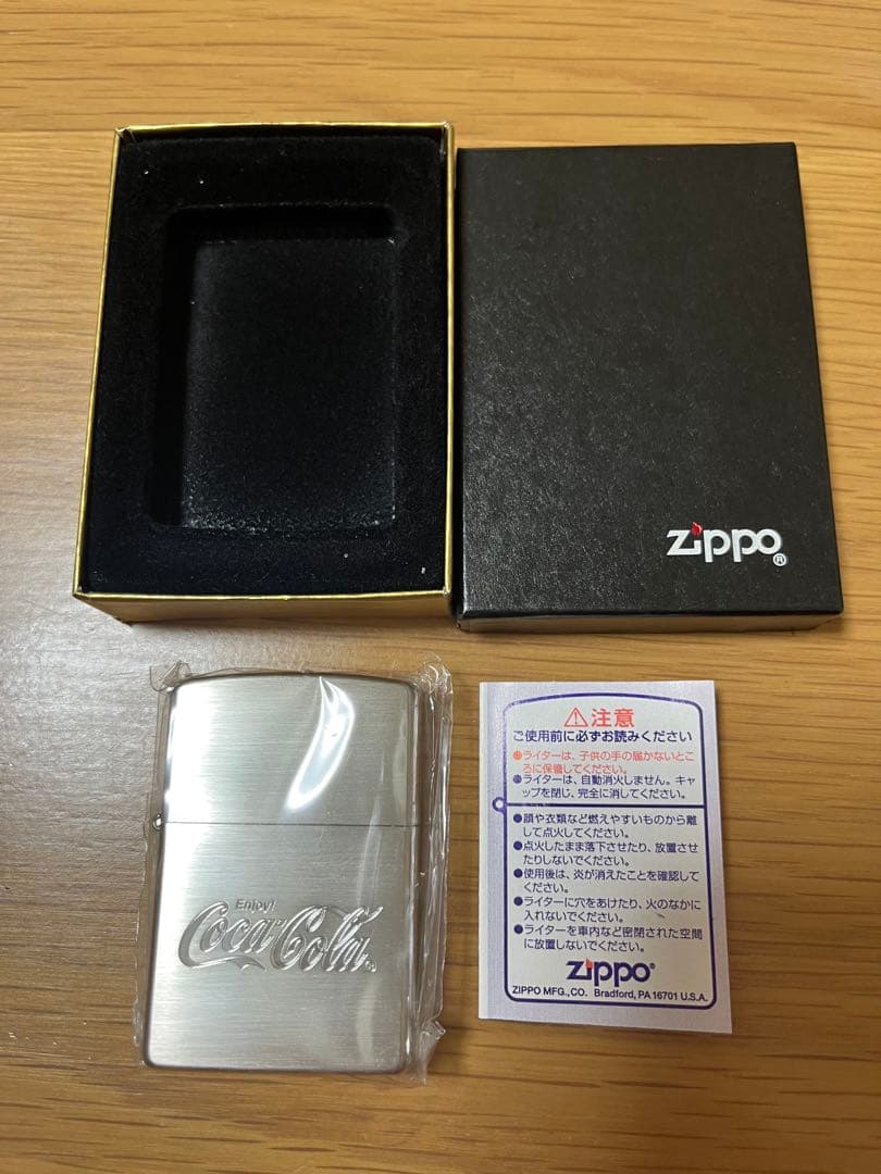 Zippo Coca-Cola 未使用　オイルなし
