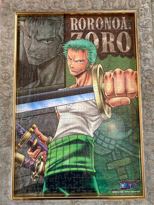 【完成品】アニメ、ワンピースパズル6点セット