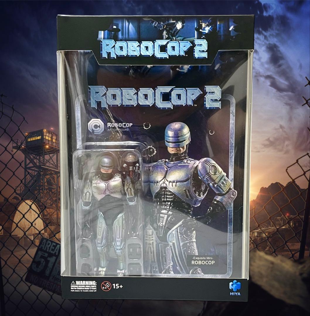新品未開封 2体セット『ロボコップ2』ケイン＆ロボコップ ハイヤトイズ 1/18