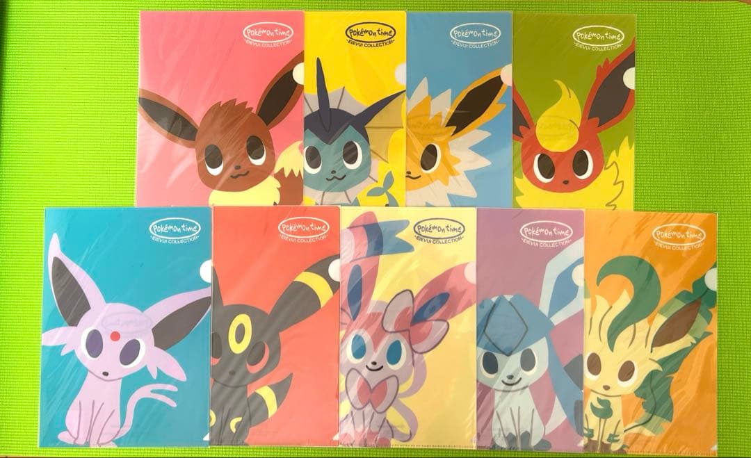 【絶版】　ポケモン　クリアファイル　イーブイ　ブラッキー　ポケモンセンター③