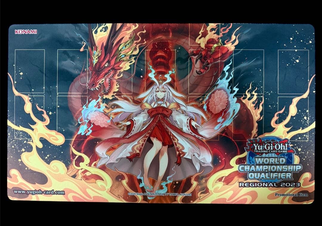 【最安値】 遊戯王OCG 倶利伽羅天童 WCQ 2023プレイマット