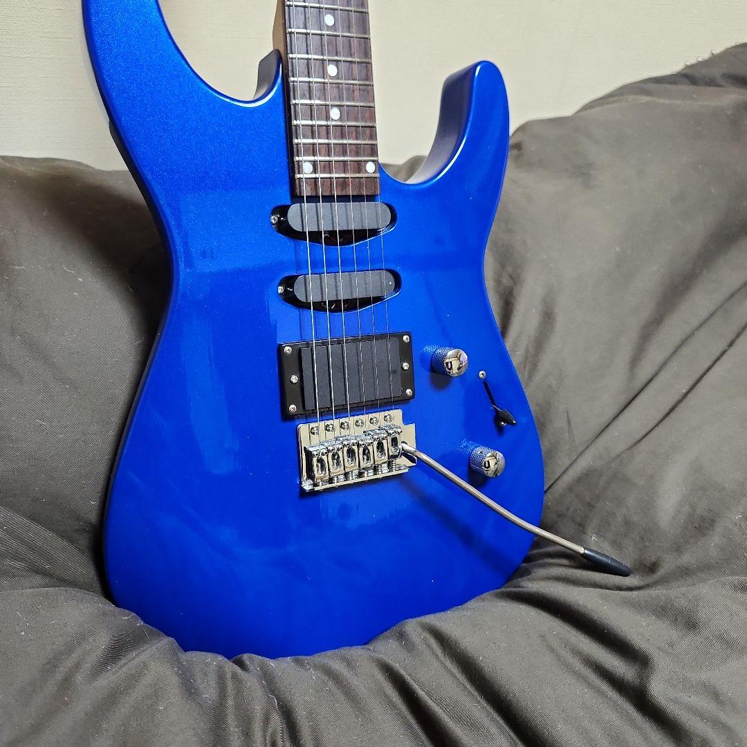 G.W最終セール！！24F メタリックブルー エレキギター