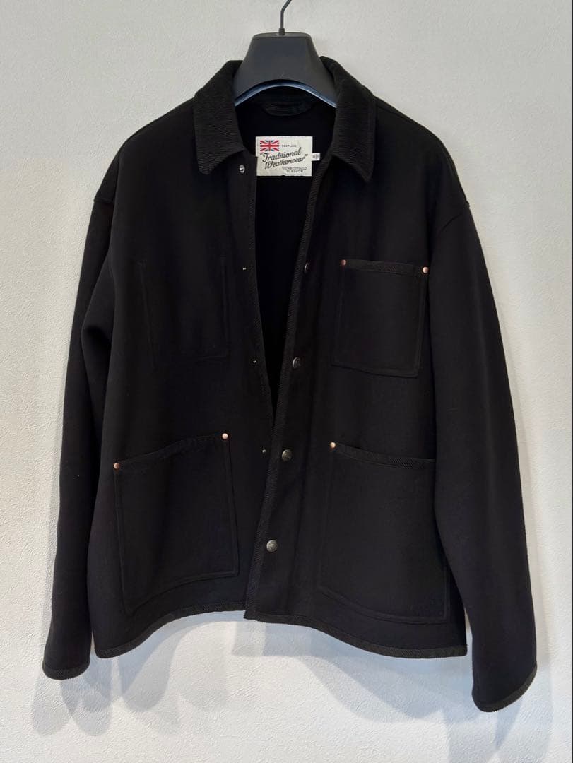 試着のみ ブラック UNIONWEAR WORK JACKET 002