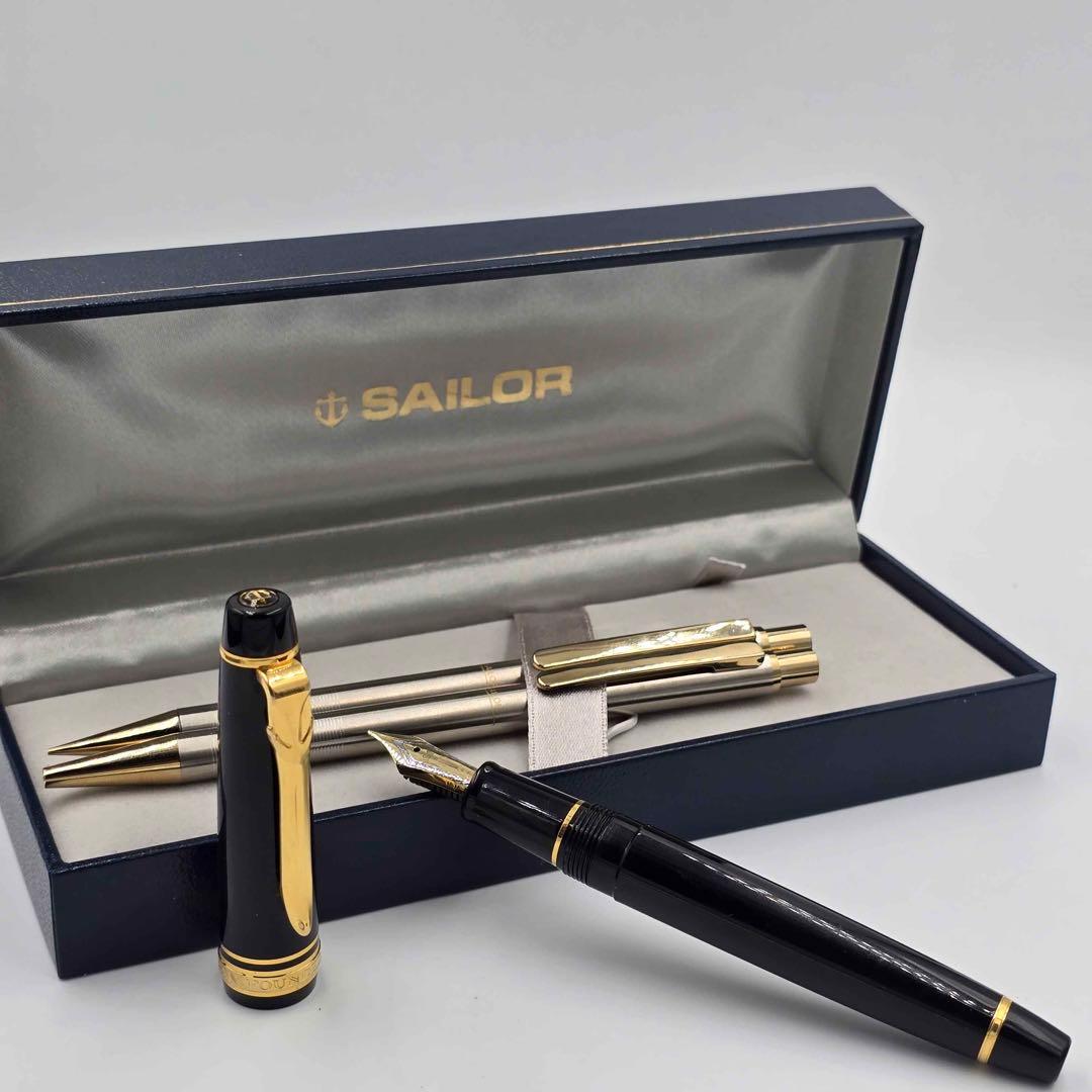 SAILOR Founded 1911セット 箱付き 筆記未確認品 585ペン先