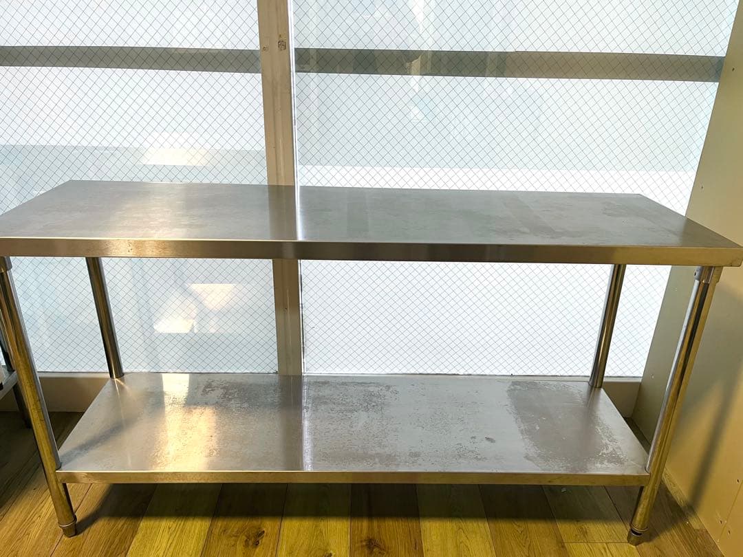 ステンレス作業台 下棚付き