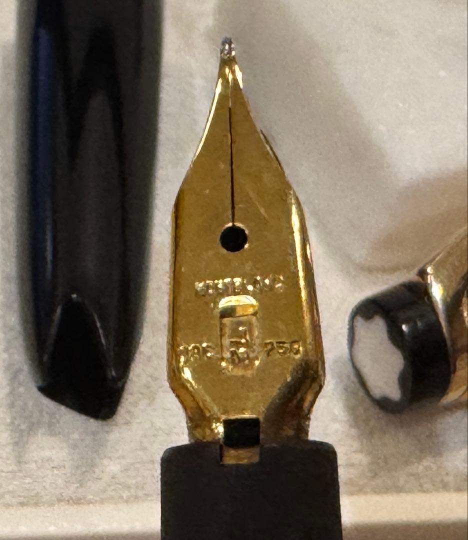 【極美品】モンブラン No72 万年筆 ブラック 激レア