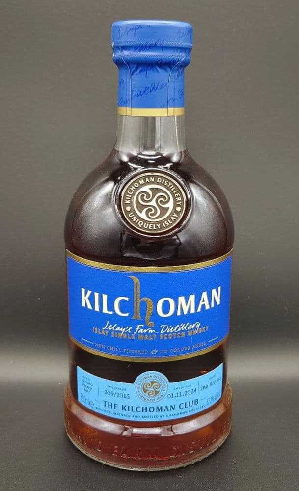 キルホーマン クラブ限定 13th シングルカスク 9年 オロロソシェリーバット
