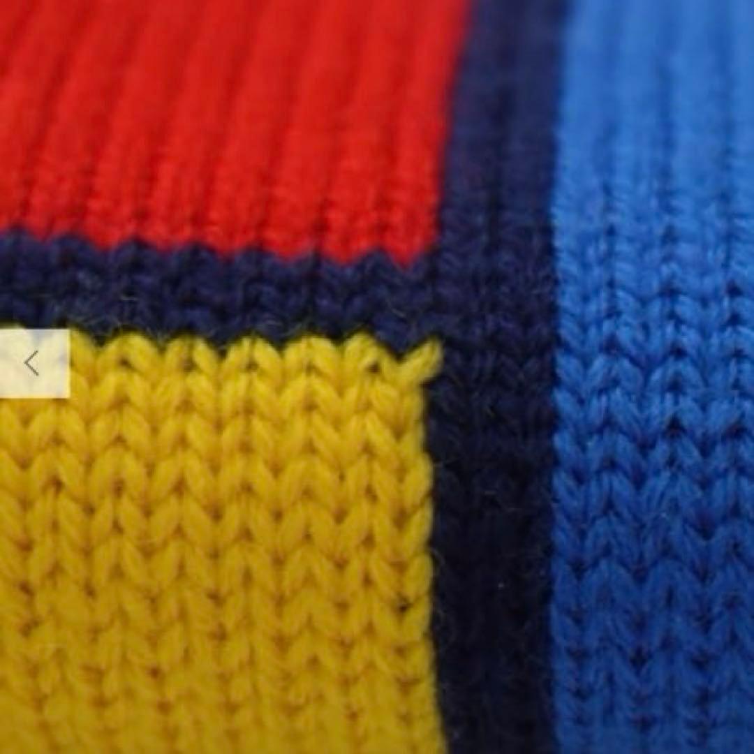 MIKIHOUSE可愛すぎるミキハウス 動物柄ニットフード ホリデーシリーズ M