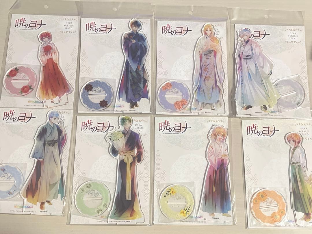暁のヨナ　デカアクリルスタンド　PALE TONE series flower