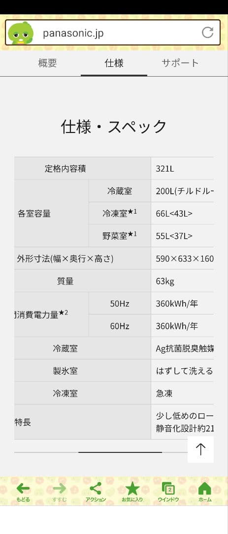 ★スノーマンさま専用★　Panasonic 冷蔵庫 ブラック