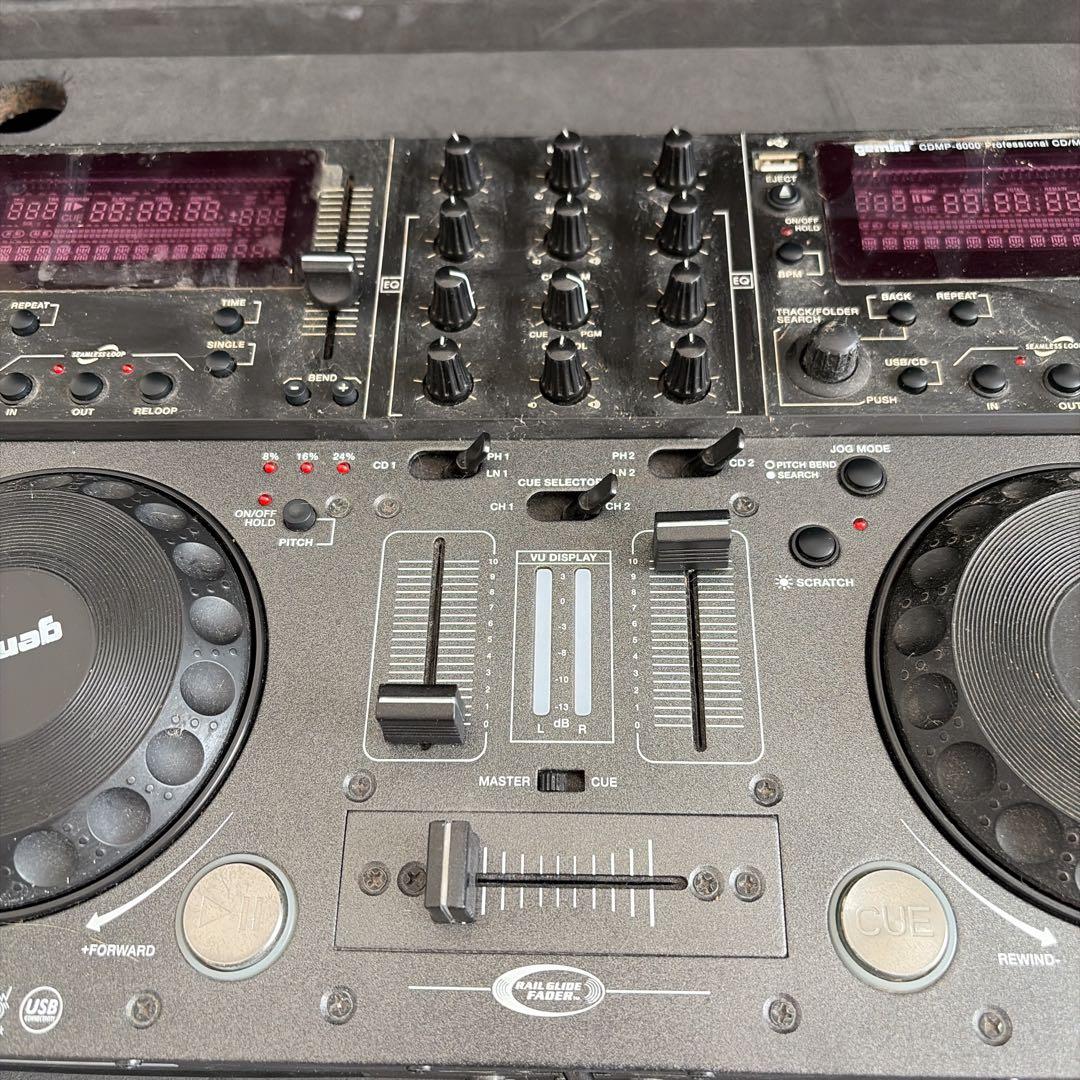 希少　GEMINI CDMP-6000 ジェミニ ターンテーブル　ハードケース付